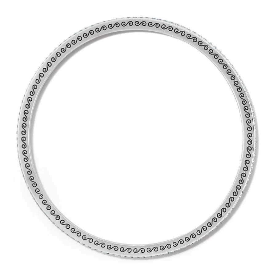 Bracelets>Brighton Meridian Thin Bangle Silver