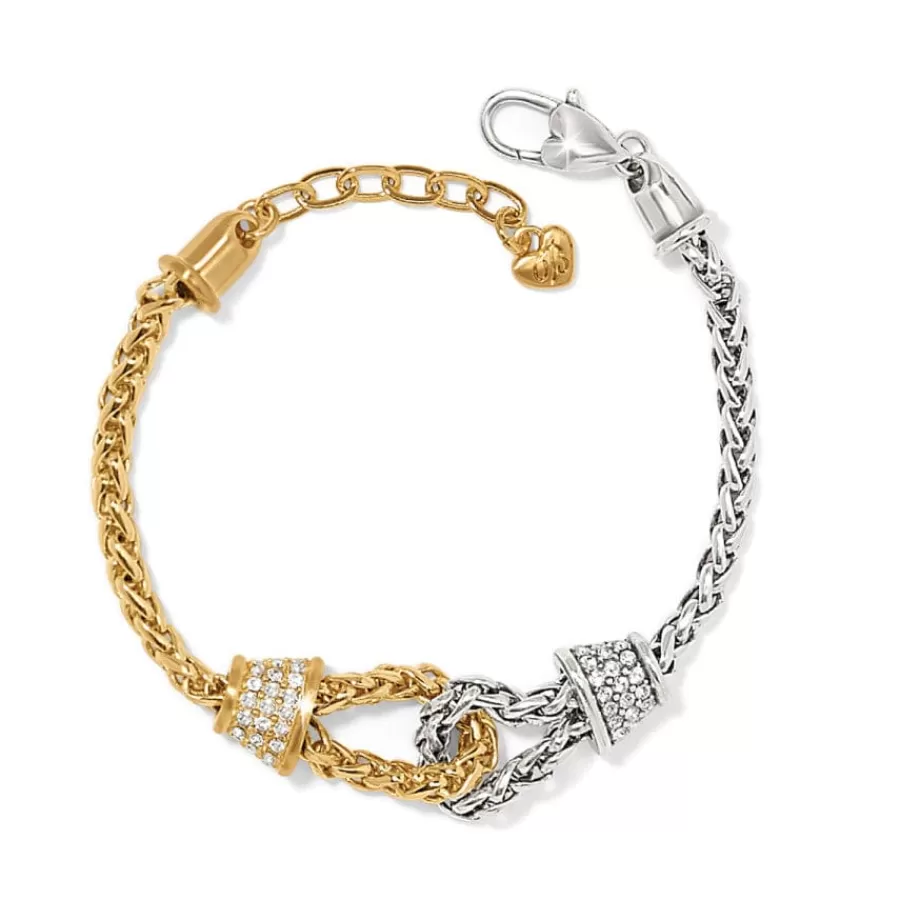 Bracelets>Brighton Meridian Ventus Two Tone Bracelet Silver-Gold