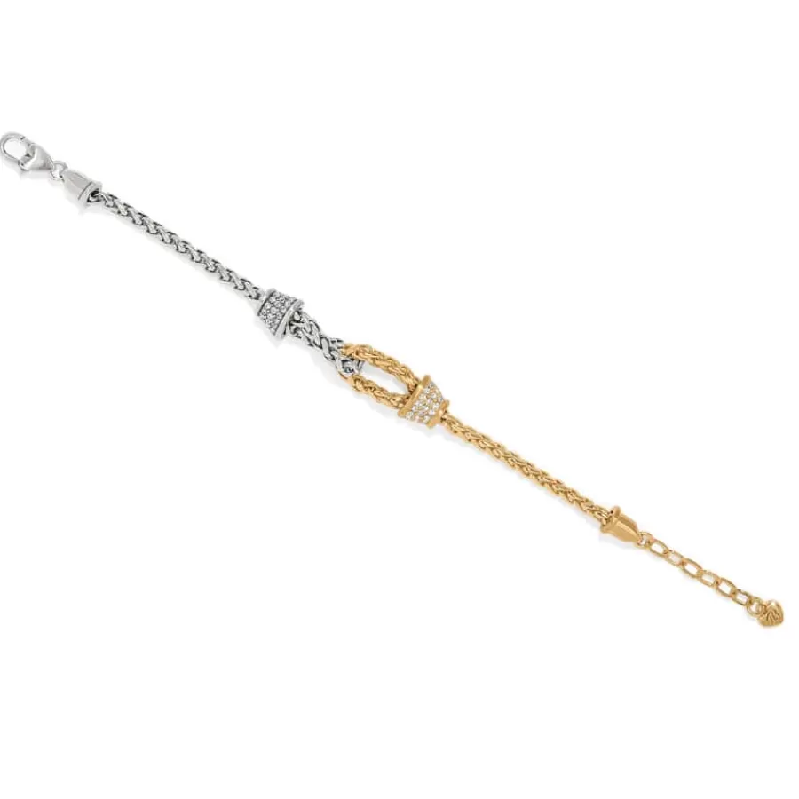 Bracelets>Brighton Meridian Ventus Two Tone Bracelet Silver-Gold