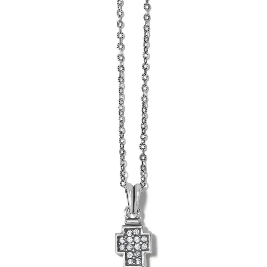 Necklaces>Brighton Meridian Zenith Cross Necklace