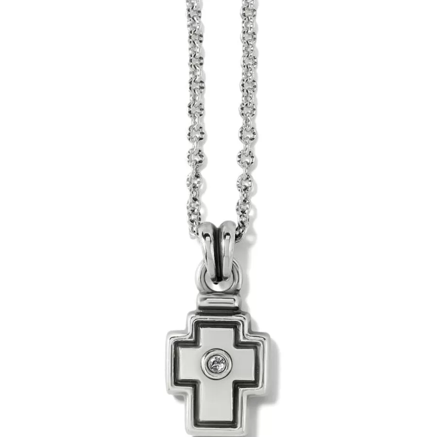 Necklaces>Brighton Meridian Zenith Cross Necklace