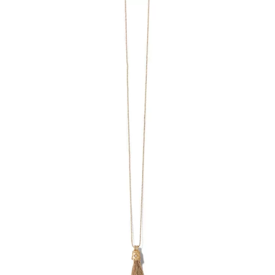 Necklaces>Brighton Meridian Zenith Tassel Necklace