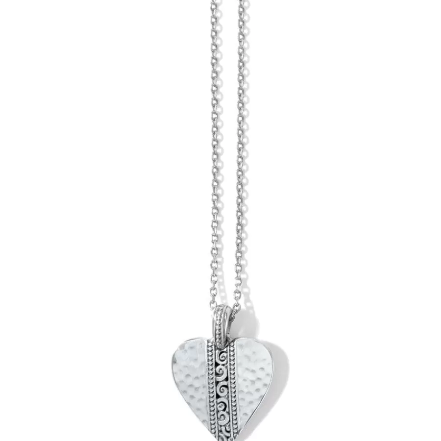 Necklaces>Brighton Mingle Adore Petite Heart Necklace Silver