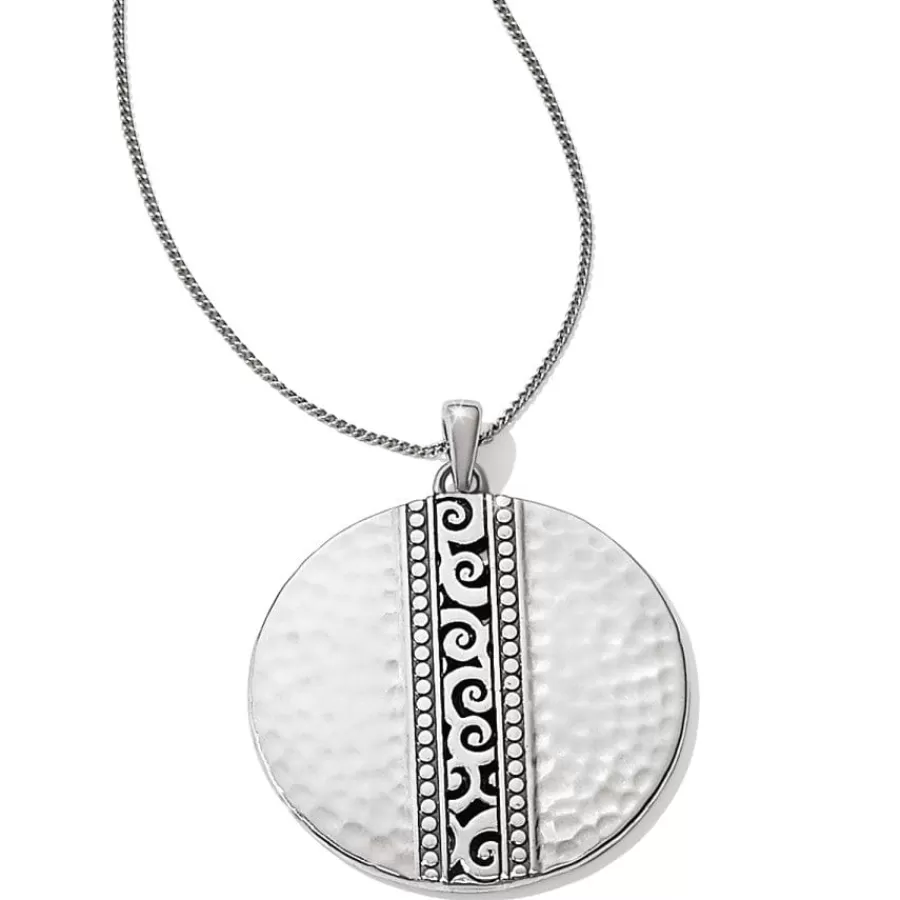 Necklaces>Brighton Mingle Disc Necklace Silver