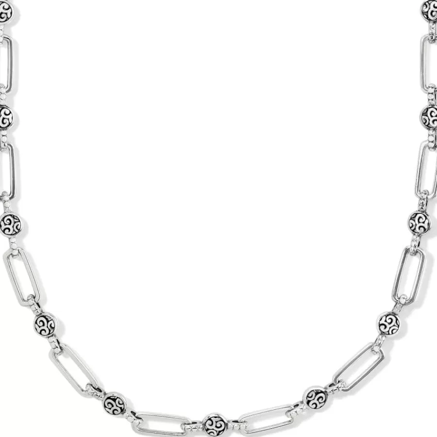 Necklaces>Brighton Mingle Links Necklace Silver