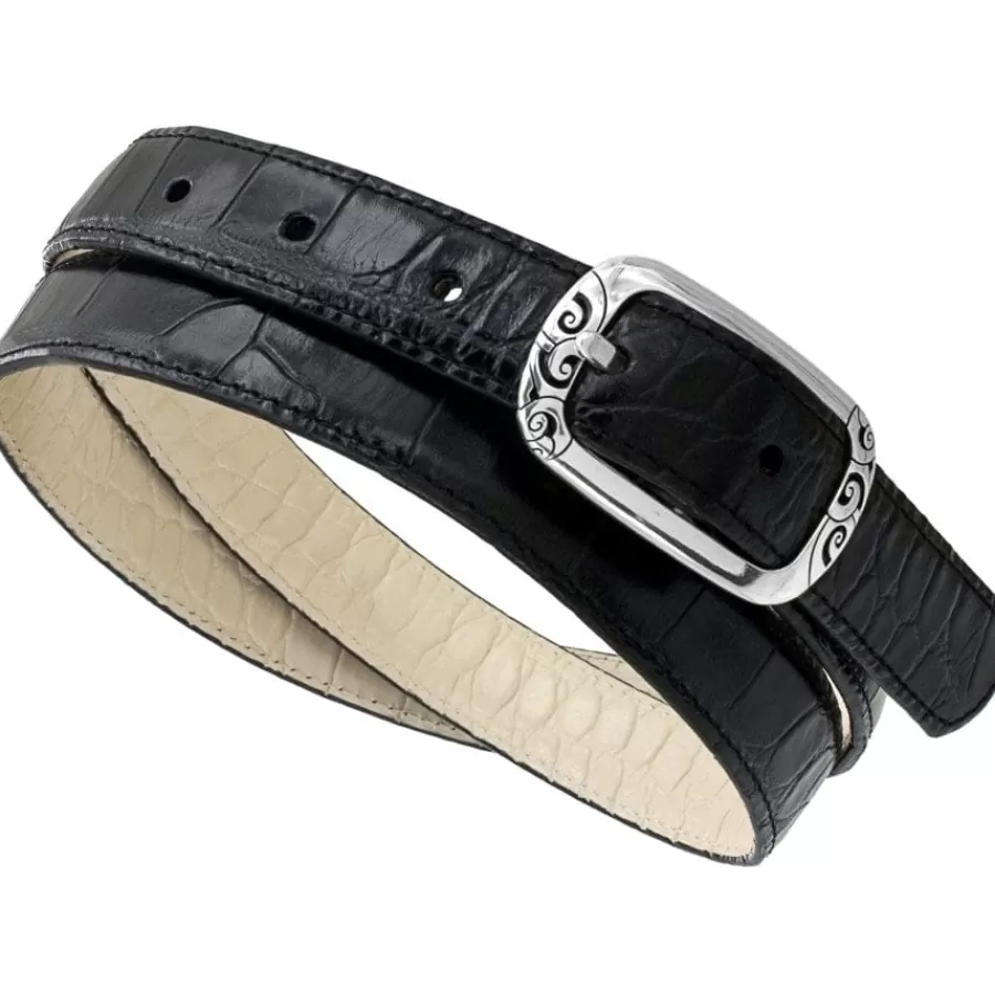 Women'S Belts>Brighton Mingle Reversible Belt Black