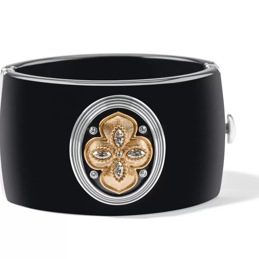 Bracelets>Brighton Monarch Dream Hinged Bangle Black-Multi