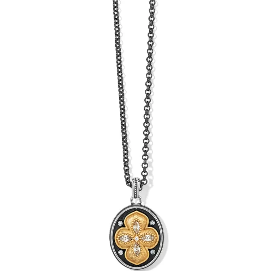 Necklaces>Brighton Monarch Dream Necklace Silver-Multi