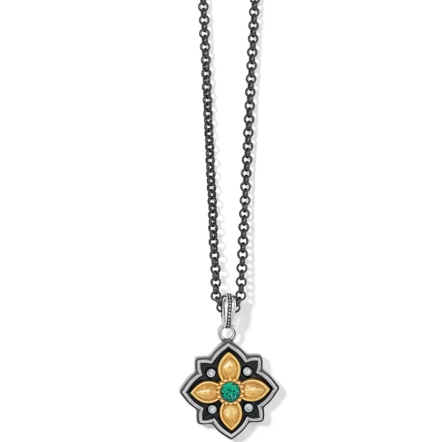 Necklaces>Brighton Monarch Joy Necklace Silver-Multi