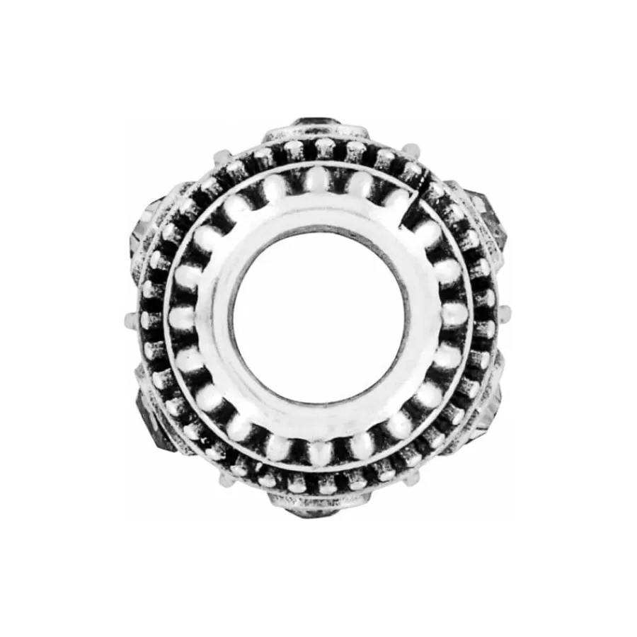 Beads & Spacers>Brighton Mumtaz Joy Bead Silver