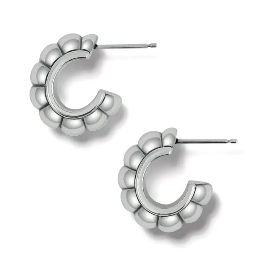 Earrings>Brighton Mystic Moon Scallop Hoop Earrings