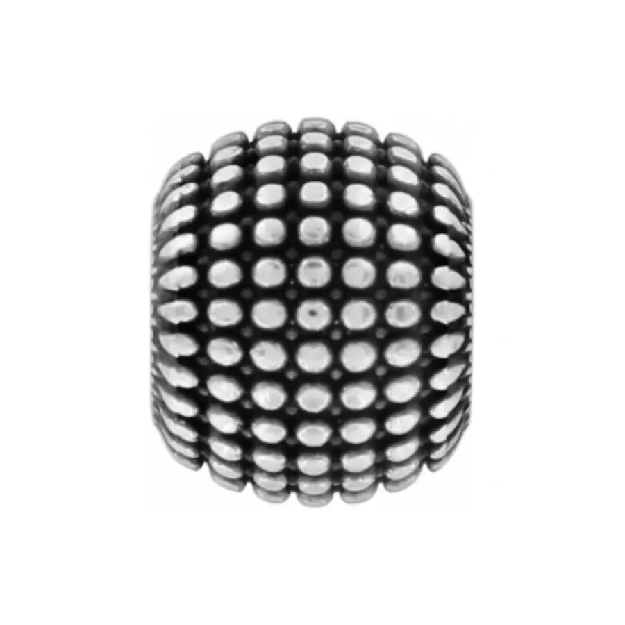 Beads & Spacers>Brighton Mystique Bead Silver