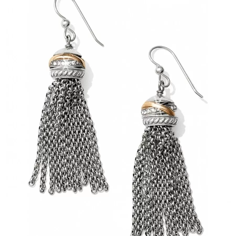 Earrings>Brighton Neptune's Rings Tassel French Wire Earrings Silver-Gold