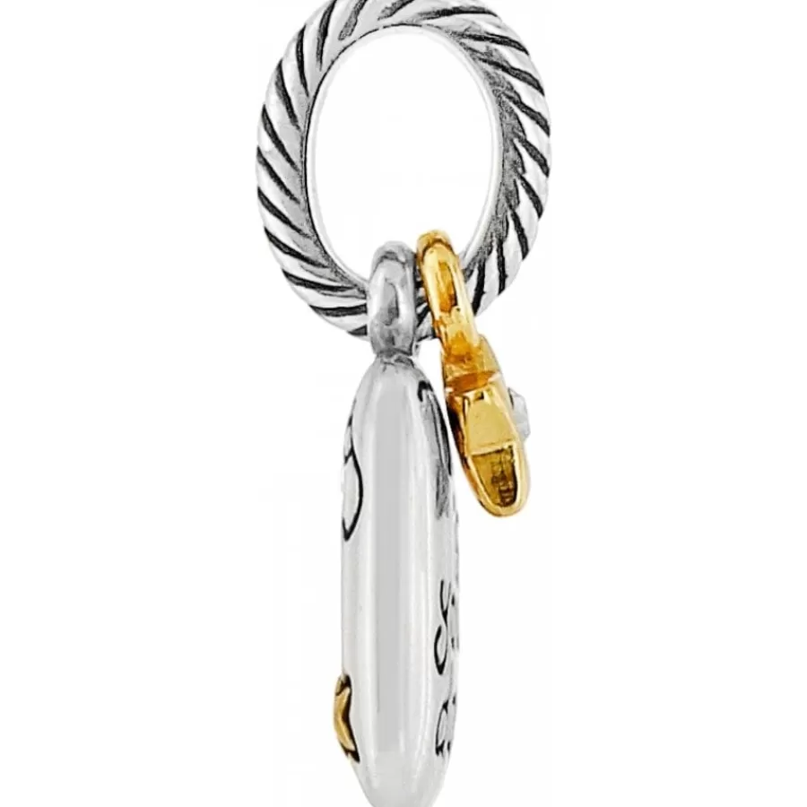 Charms>Brighton New Beginning Charm Silver-Gold