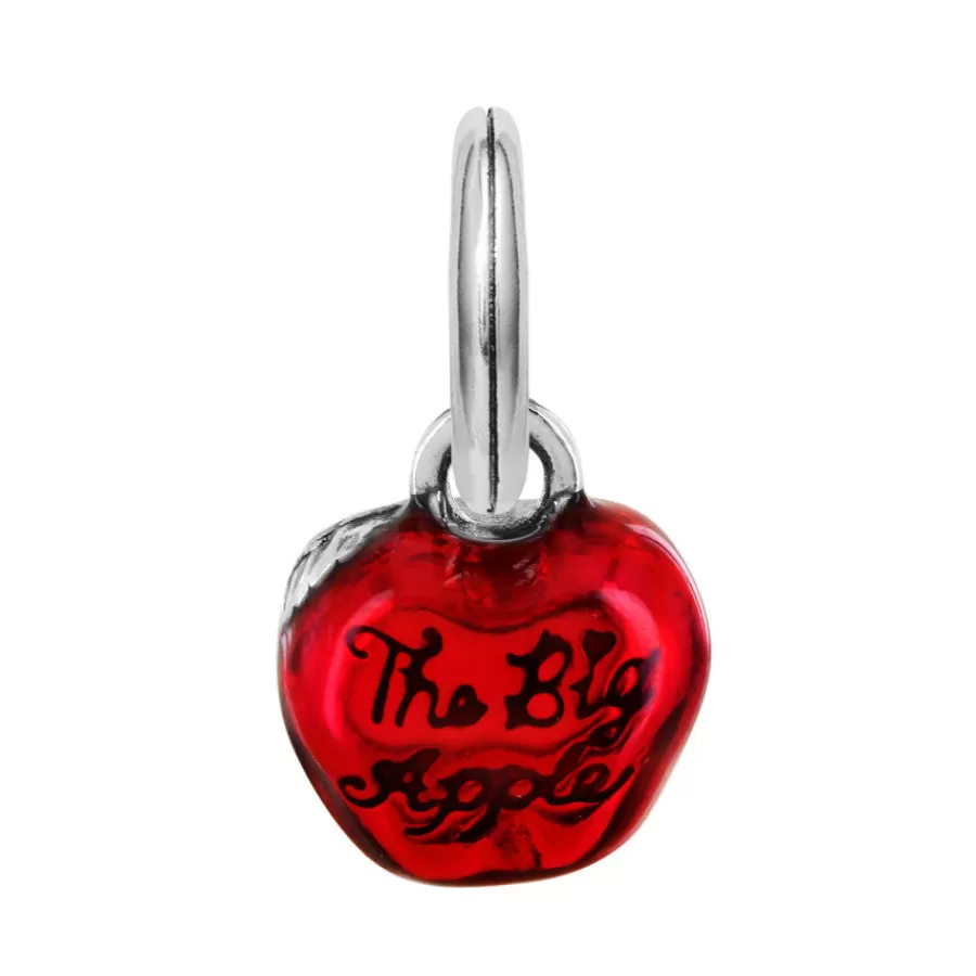 Charms>Brighton New York Charm Silver-Red