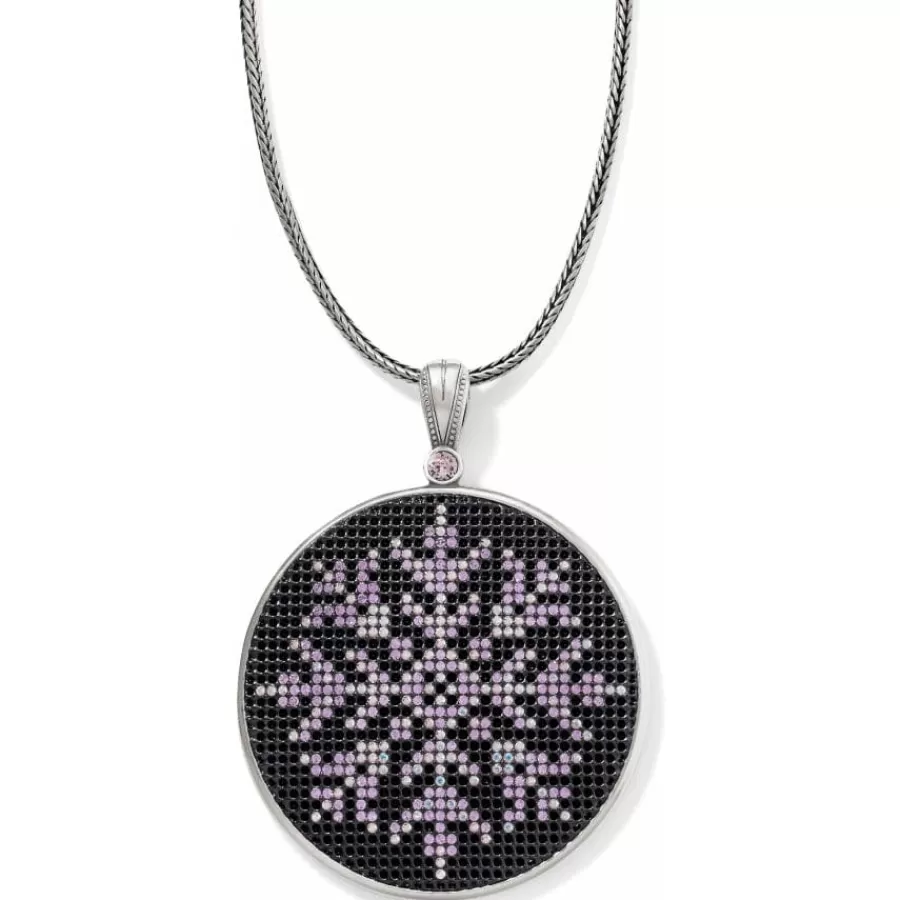 Necklaces>Brighton Nordic Star Convertible Necklace Silver-Purple