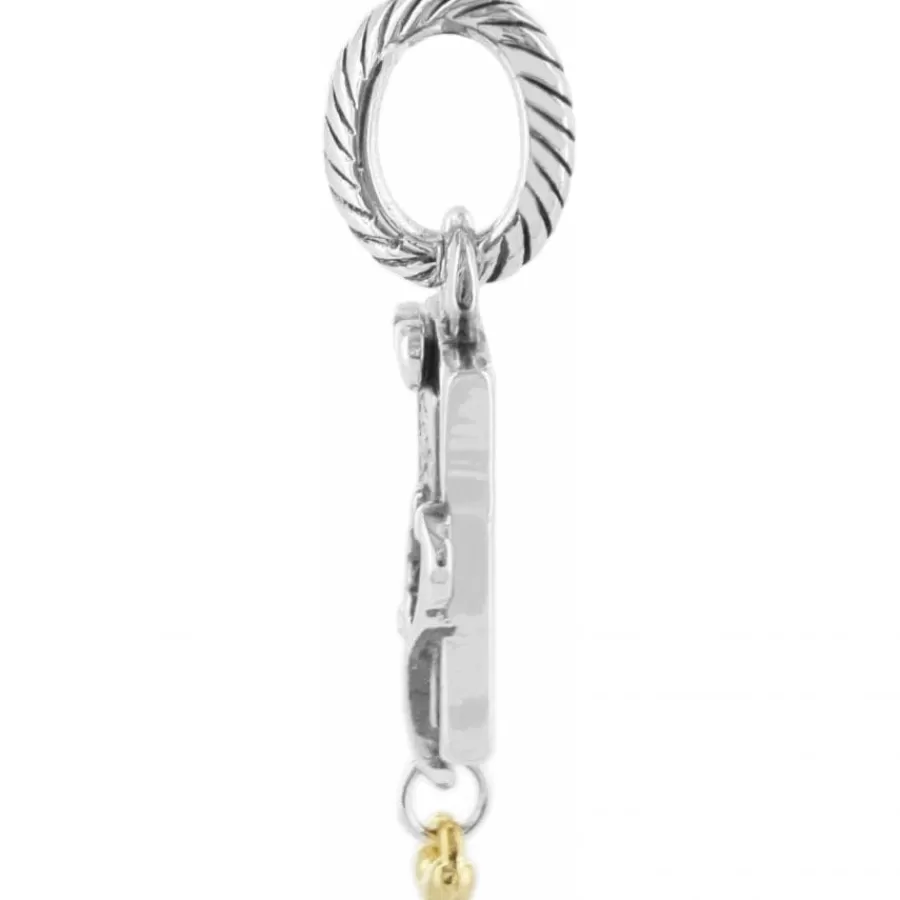 Charms>Brighton Nurse Charm Silver-Gold