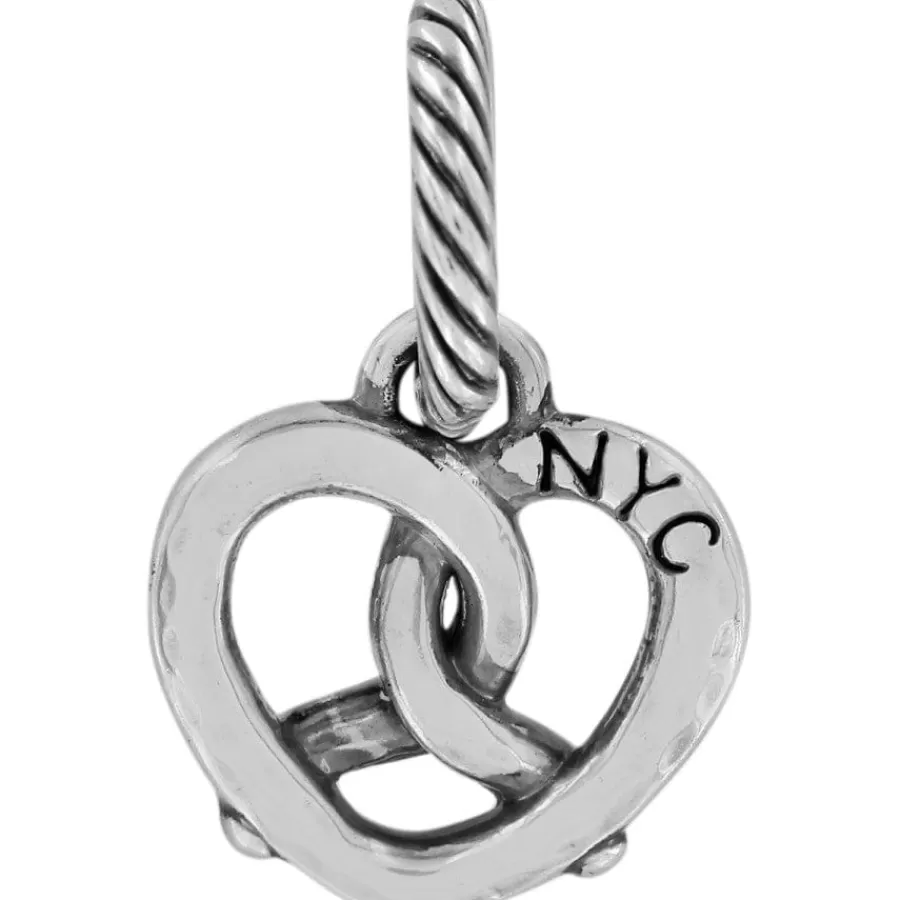 Charms>Brighton NYC Pretzel Charm Silver