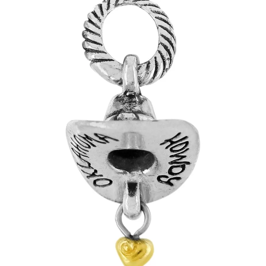 Charms>Brighton Oklahoma Charm Silver