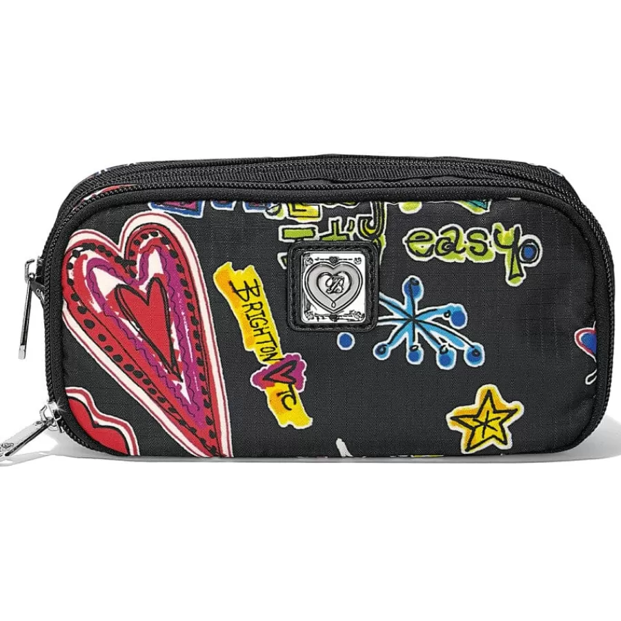 Luggage & Travel>Brighton Pack-It Pouch LoveScribble