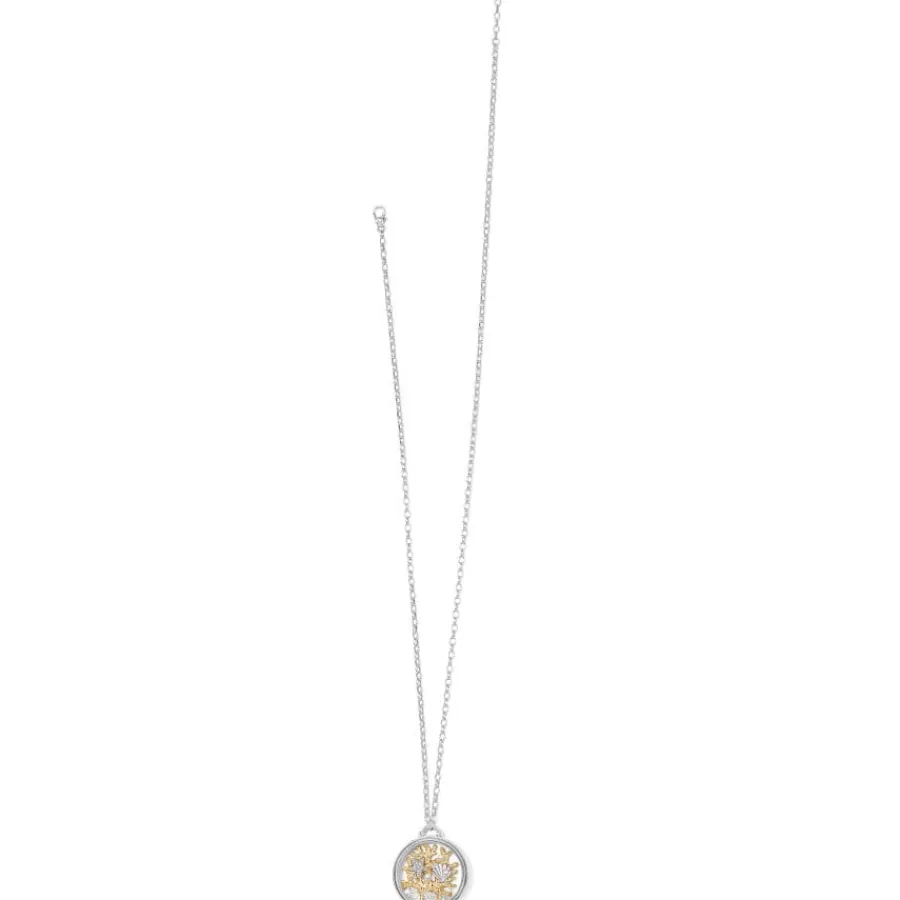 Necklaces>Brighton Paradise Cove Shaker Necklace Silver-Gold