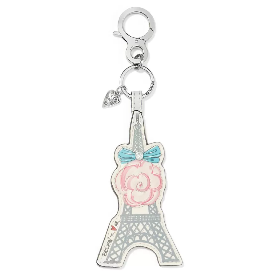 Key Fobs>Brighton Paris Blooms La Tour Eiffel Handbag Fob Multi