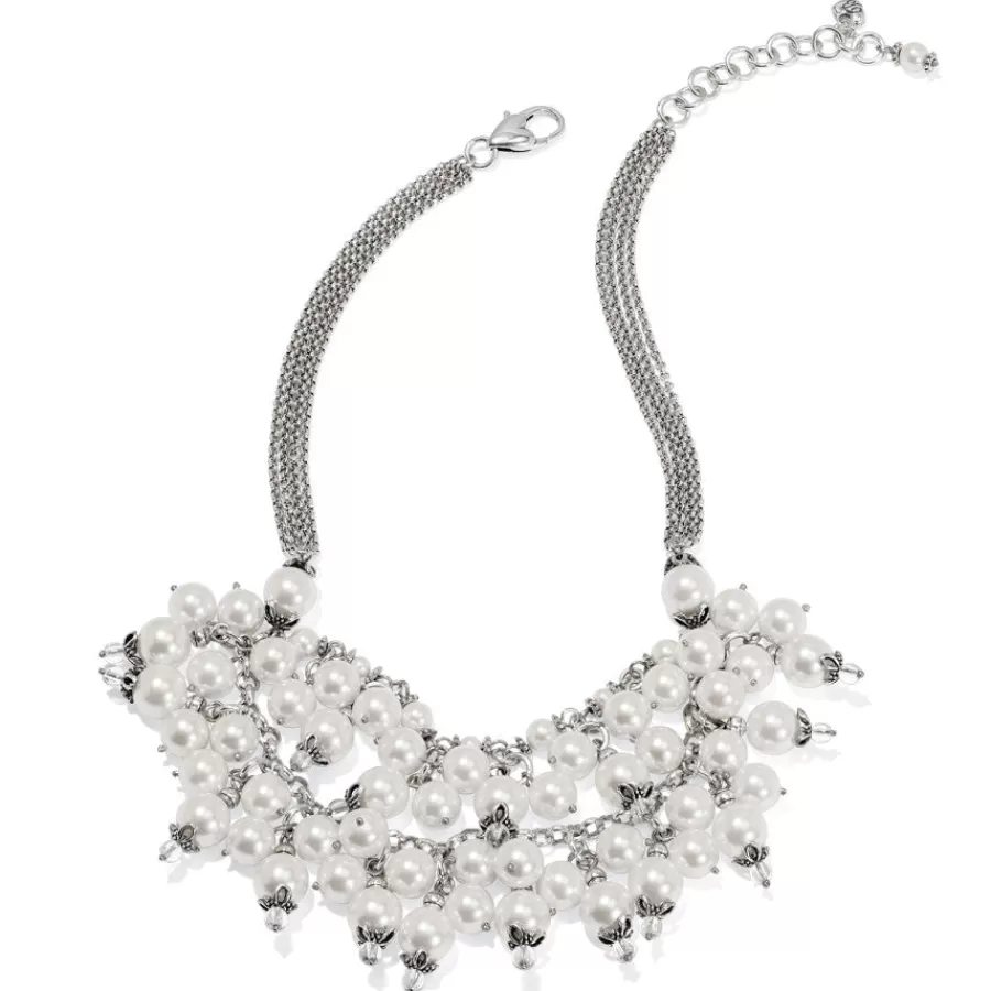 Necklaces>Brighton Pearl-icious Necklace Silver-Pearl