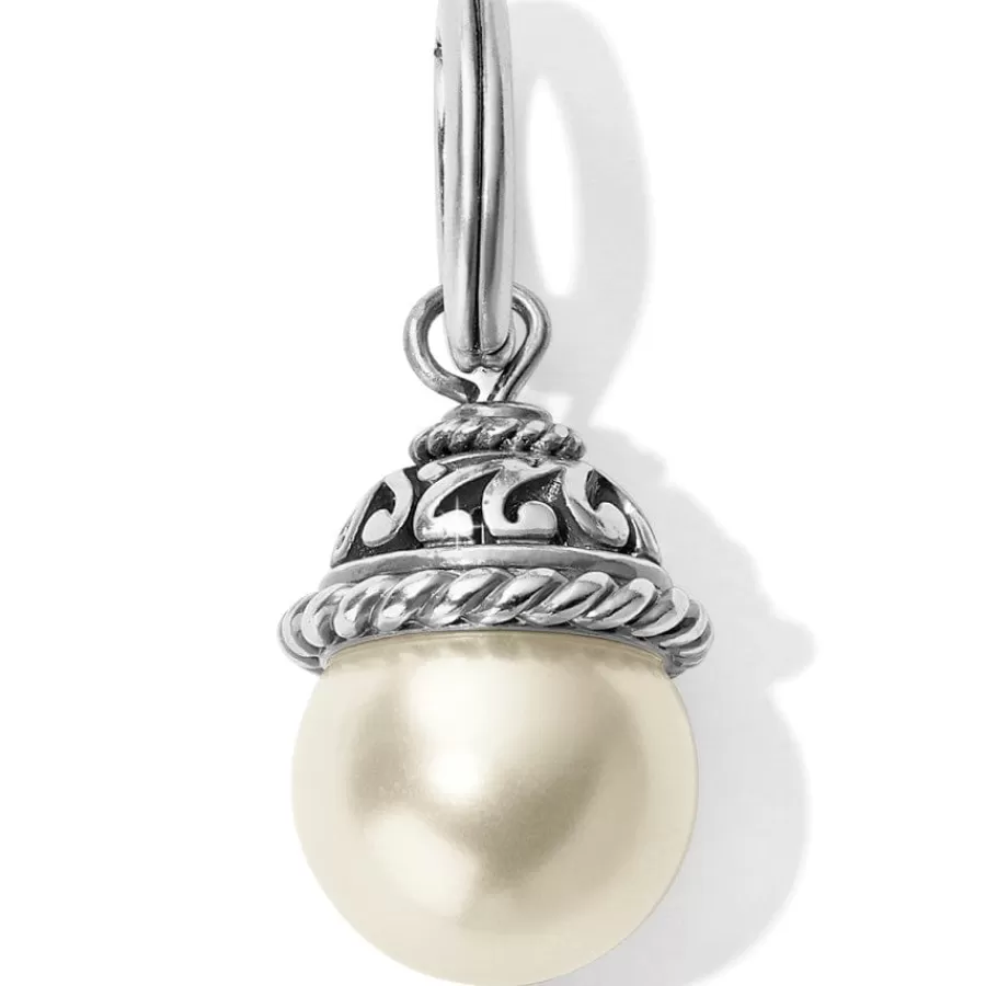 Charms>Brighton Pearlina Amulet Silver-Pearl