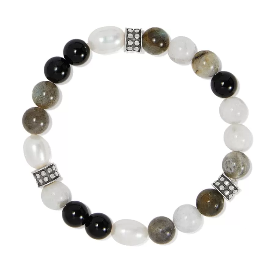 Bracelets | Smart Bands>Brighton Pebble Luna Stretch Bracelet Silver-Multi