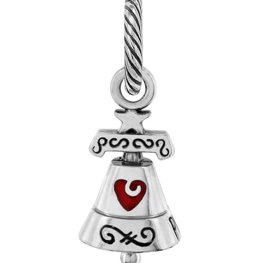 Charms>Brighton Pennsylvania Charm Silver-Red