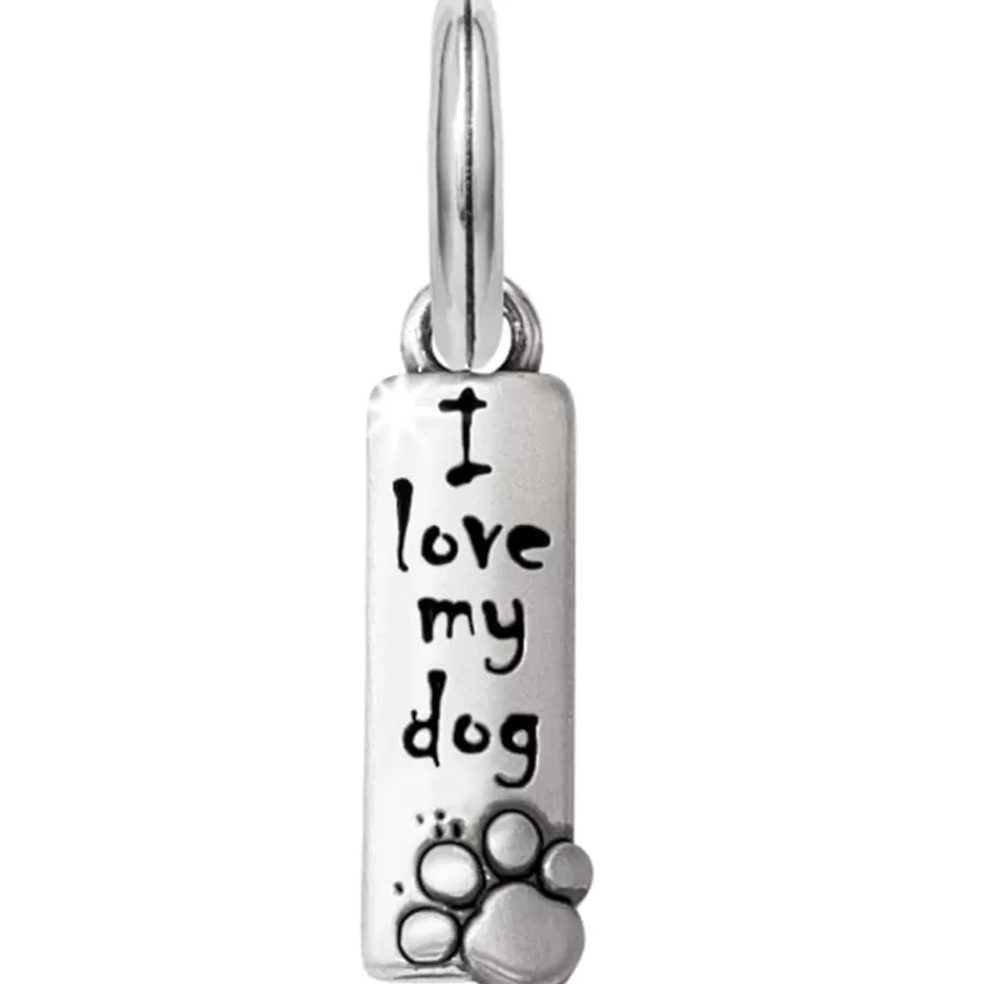 Charms>Brighton Pensieri Dog Charm BrushedSilver