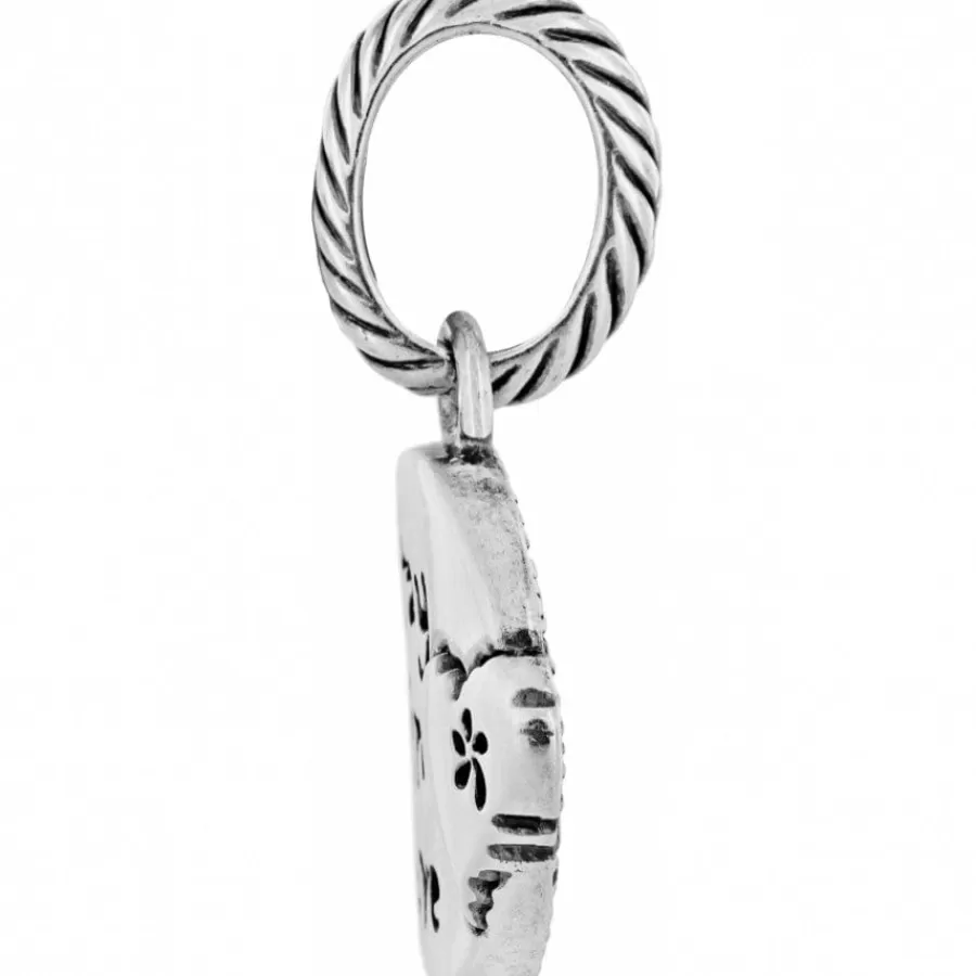 Charms>Brighton Pensieri In Love Charm BrushedSilver