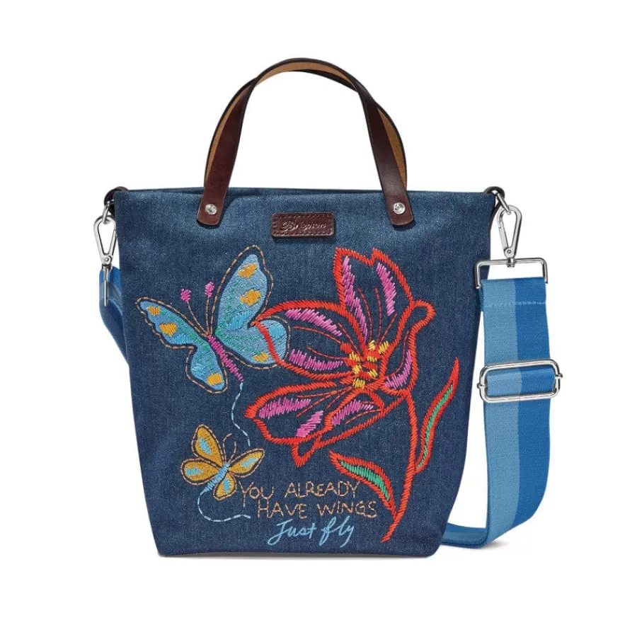 Crossbodies | Totes>Brighton Petalwings Embroidered Medium Messenger Bag Multi