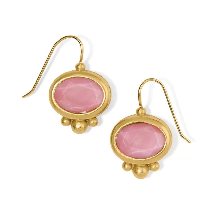 Earrings>Brighton Pink Moon French Wire Earrings Gold-Pink