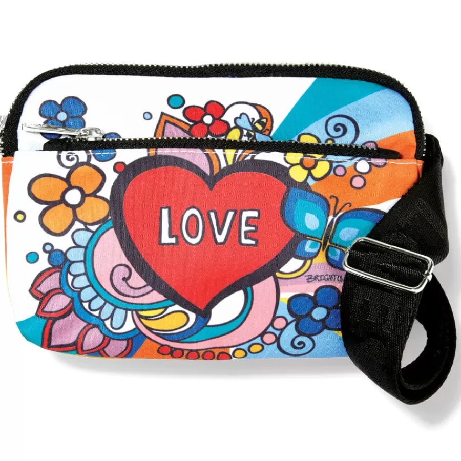 Crossbodies>Brighton Power Of Love Crossbody Bag Multi