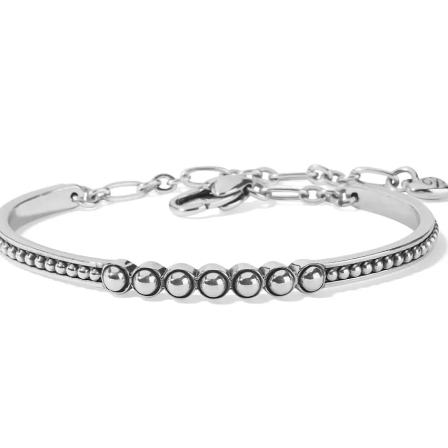 Bracelets>Brighton Pretty Tough Bar Bracelet Silver