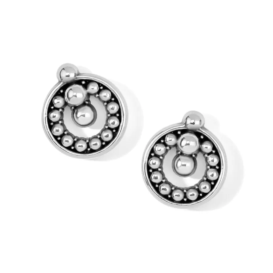 Earrings>Brighton Pretty Tough Dot Ring Post Earrings Silver