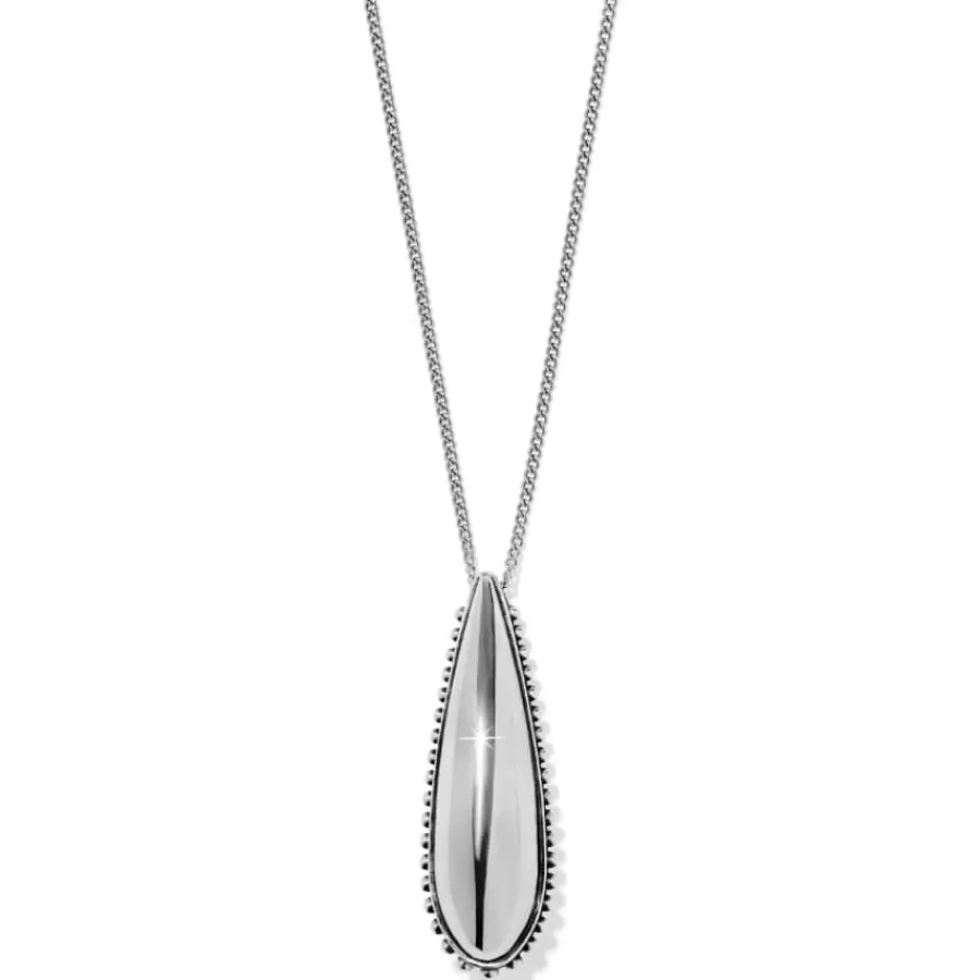 Necklaces>Brighton Pretty Tough Droplet Necklace Silver