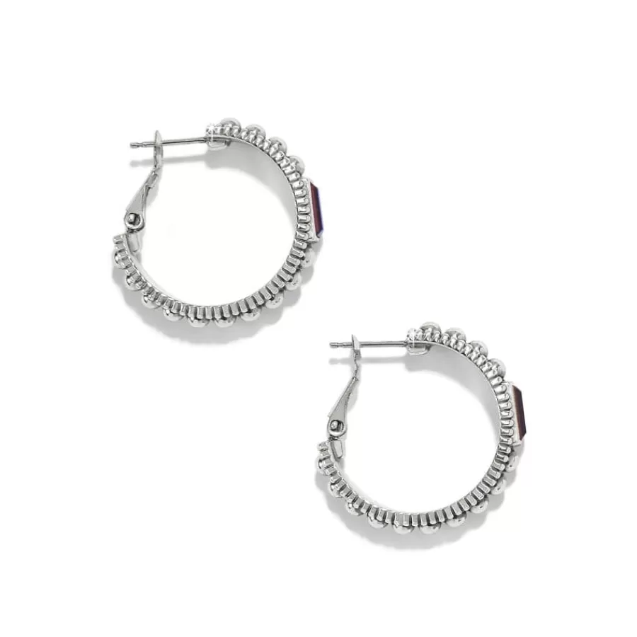 Earrings>Brighton Pretty Tough Gem Hoop Earrings