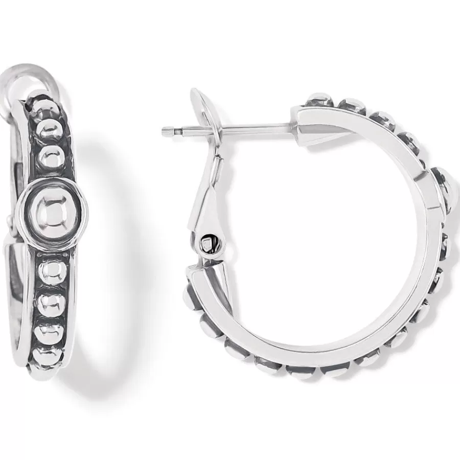 Earrings>Brighton Pretty Tough Hoop Earrings Silver