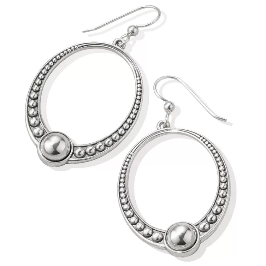 Earrings>Brighton Pretty Tough Oval French Wire Earrings Silver