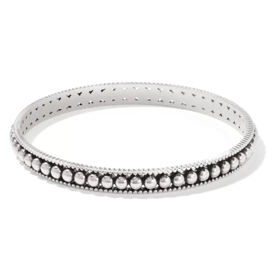 Bracelets>Brighton Pretty Tough Pierced Slim Bangle Silver