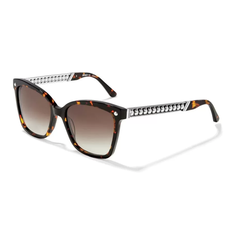 Sunglasses & More>Brighton Pretty Tough Pierced Stud Sunglasses Tortoise