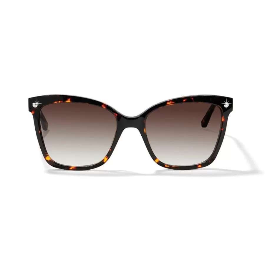 Sunglasses & More>Brighton Pretty Tough Pierced Stud Sunglasses Tortoise