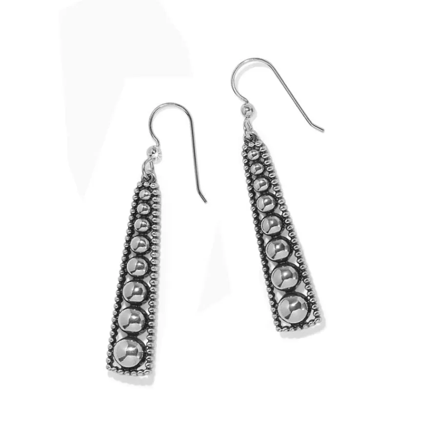 Earrings>Brighton Pretty Tough Pyramid French Wire Earrings Silver