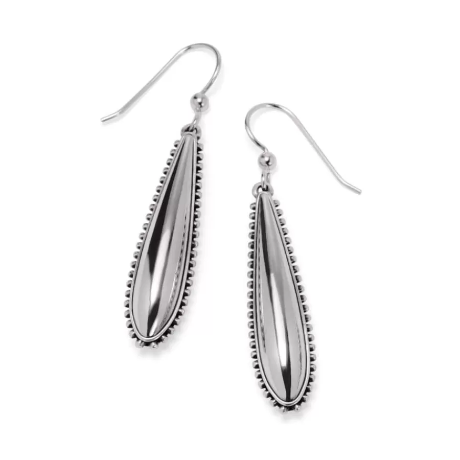 Earrings>Brighton Pretty Tough Small Droplet French Wire Earrings Silver