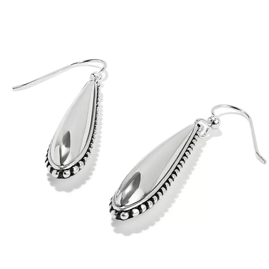 Earrings>Brighton Pretty Tough Small Droplet French Wire Earrings Silver