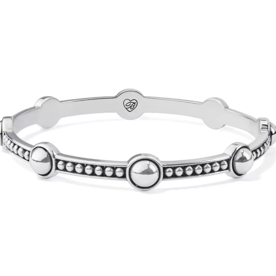 Bracelets | Smart Bands>Brighton Pretty Tough Stud Bangle Silver