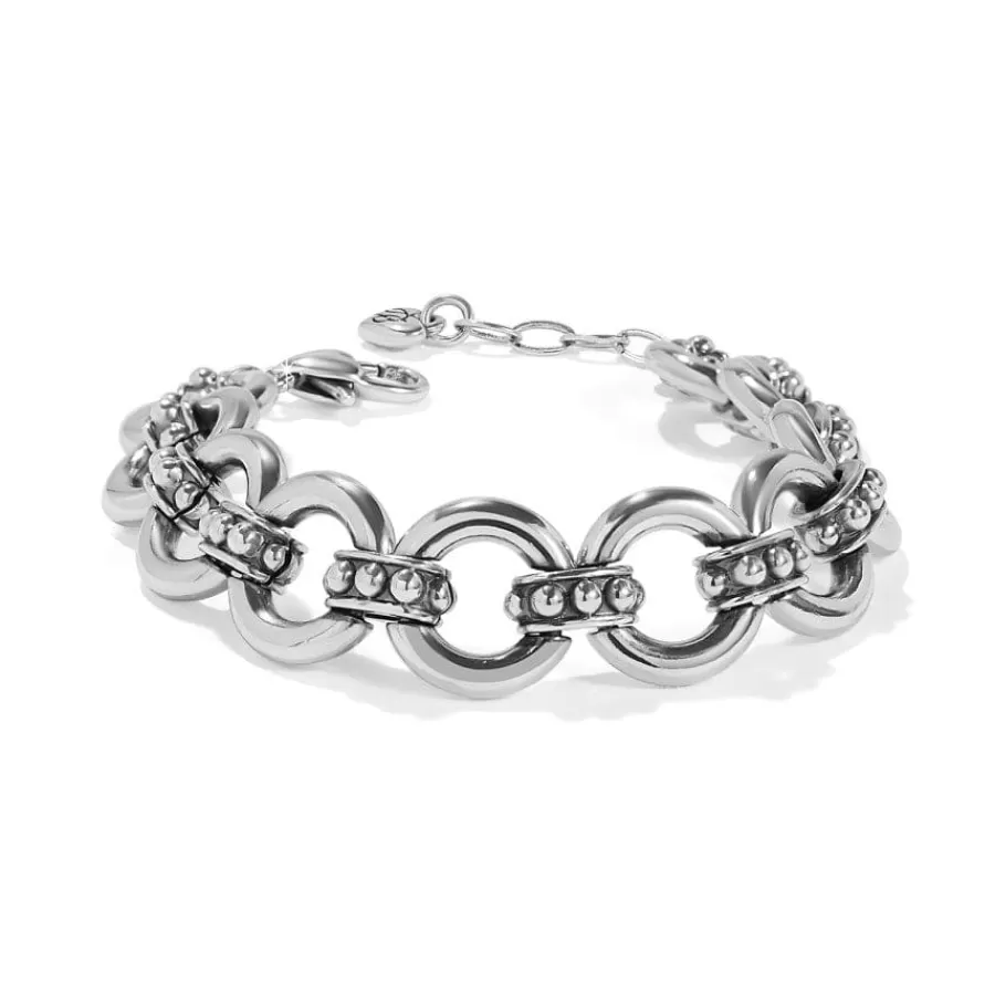 Bracelets>Brighton Pretty Tough Stud Link Bracelet Silver