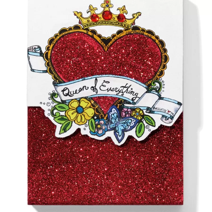 Office & Clocks>Brighton Queen Of Everything Notepad Multi